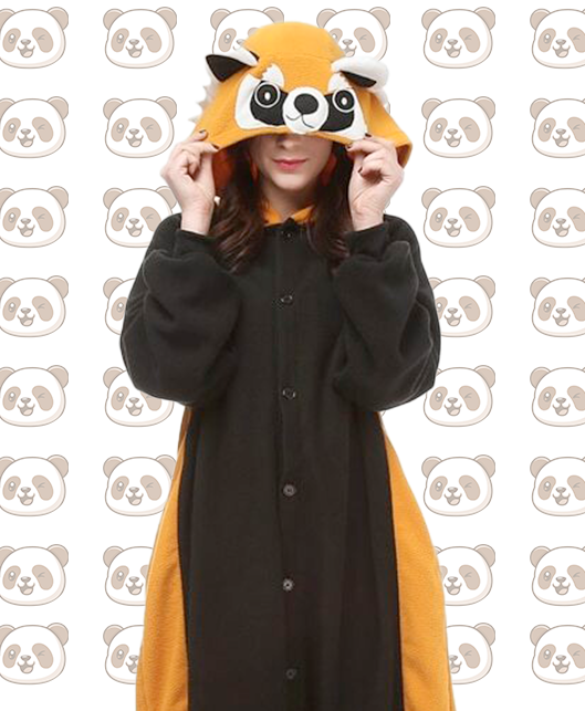 pijama oso rojo