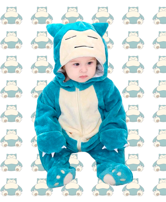 pijama snorlax bebé