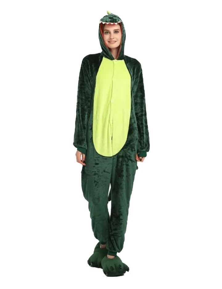 pijama dinosaurio mujer