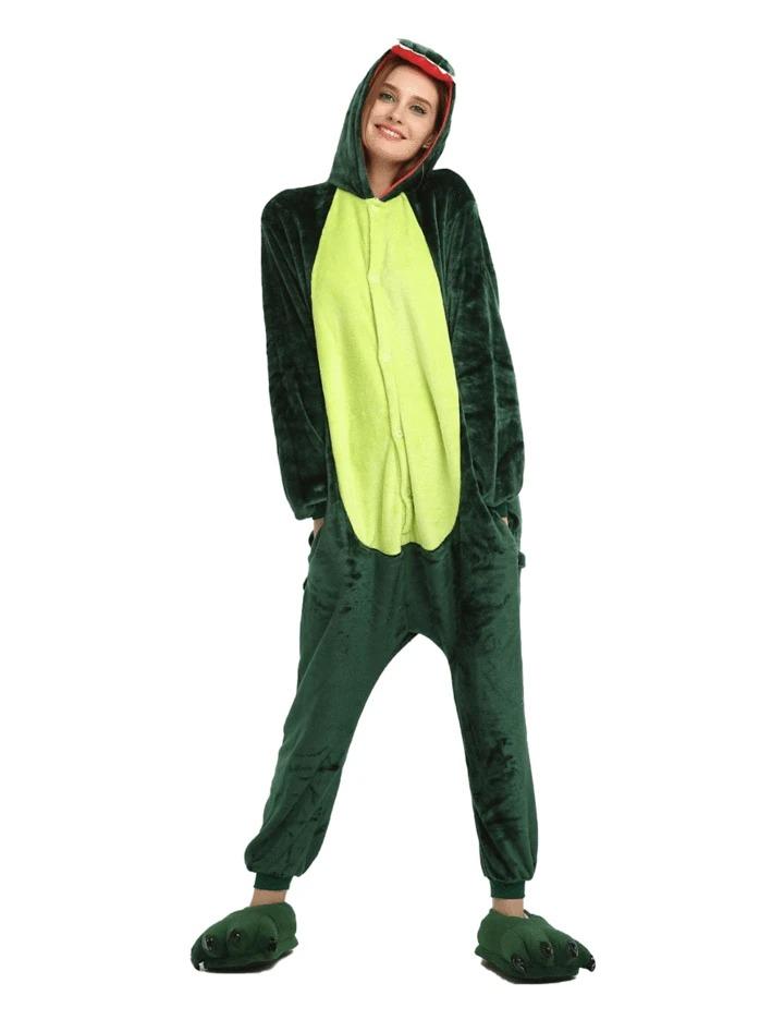 pijama entero dinosaurio