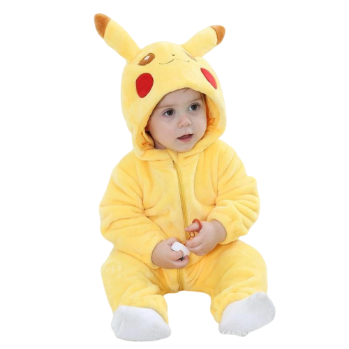 pijama de pikachu para bebé
